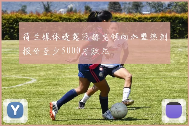 荷兰媒体透露范赫克倾向加盟热刺报价至少5000万欧元